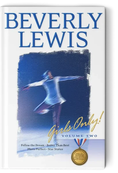 Blurry picture of a young female ice skater