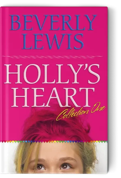 Book cover with young girl for Beverly Lewis' book Holly's Heart