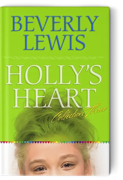 Book cover with young girl for Beverly Lewis' book Holly's Heart