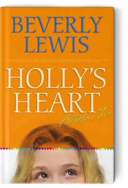 Book cover with young girl for Beverly Lewis' book Holly's Heart