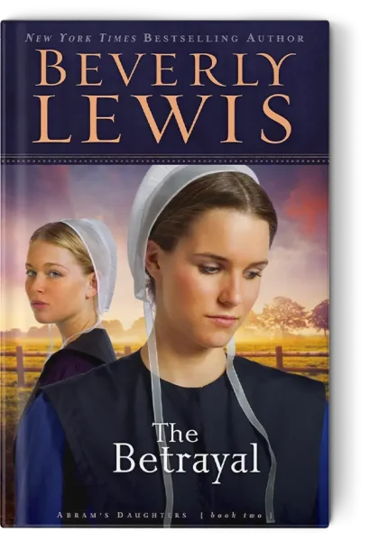 Two Amish women standing on a farm with hurt expressions