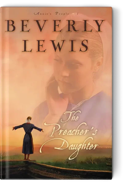 Amish woman touches her face, another woman stands with her arms outstretched