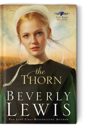 Amish woman with blowing hair under her cap